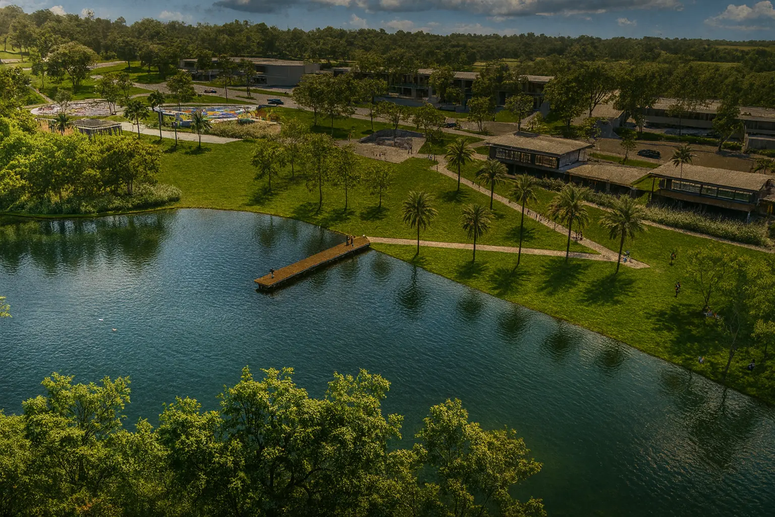 Vista Pier<br> Lago De Paula Parque
